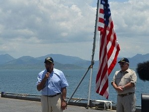 US Defence Secretary visits Cam Ranh Bay in Khanh Hoa  - ảnh 1